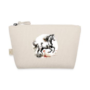 Chinese Zodiac Horse - Organic Pouch - nature - Front