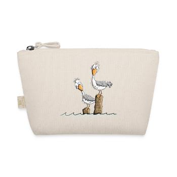 Droll Seagulls Mer du Nord Mer Baltique Vacances Maritime - Trousse biologique - nature - Devant