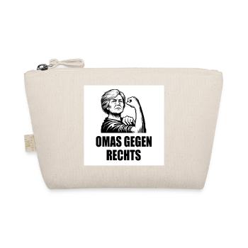 Omas gegen rechts - Bio-Täschchen - Natur - Vorne