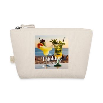 Cocktails with humorous text - Organic Pouch - nature - Front