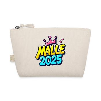 Malle 2025 Mallorca-Fans Sprüche - Bio-Täschchen - Natur - Vorne