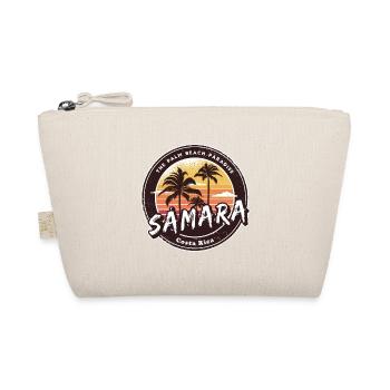 Samara – Costa Rica Palm Trees Beach Design - Organic Pouch - nature - Front