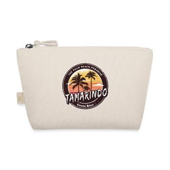 Tamarindo – Costa Rica Palm Trees Beach Design - Organic Pouch - nature - Front