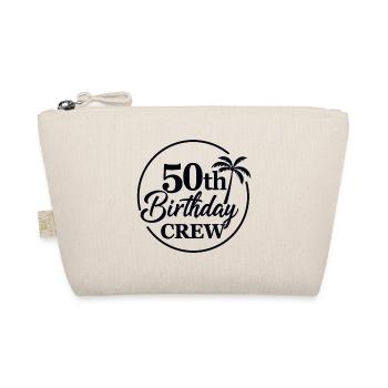 50e anniversaire Crew Chemise d’anniversaire drôle - Trousse biologique - nature - Devant