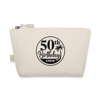 50e anniversaire Crew Chemise d’anniversaire drôle - Trousse biologique - nature - Devant