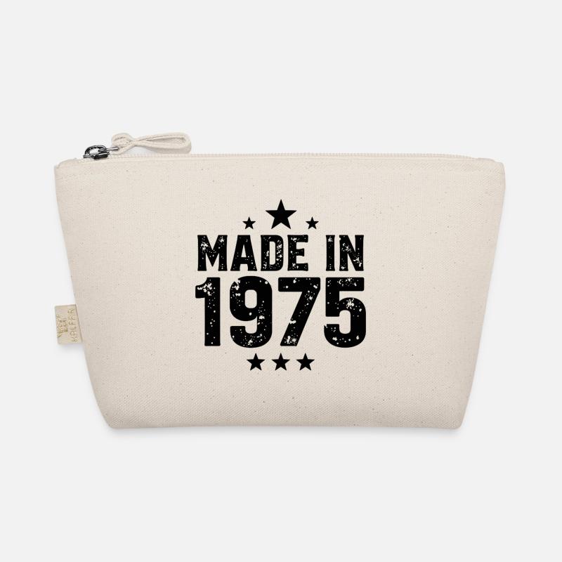 Made in 1975 - 50th Birthday - Bio-Täschchen - Natur