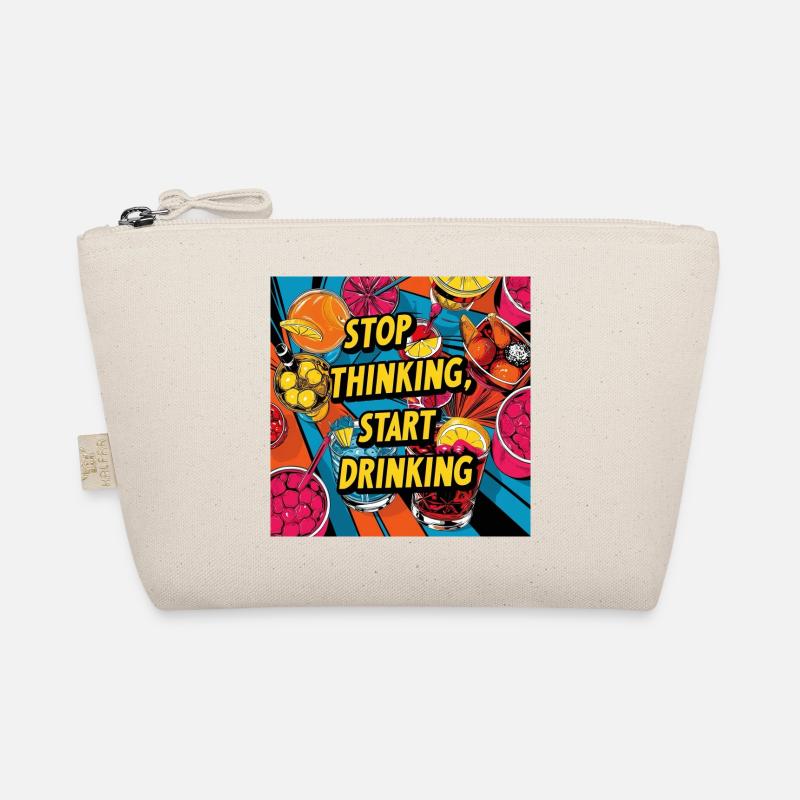 Cocktails with humorous text Organic Pouch