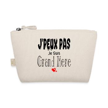 J'Peux Pas Je suis Grand Mère - Trousse biologique - nature - Devant