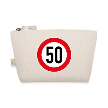 50 Birthday - Organic Pouch - nature - Front