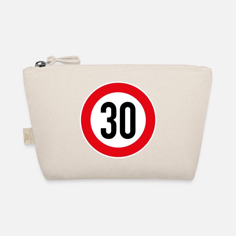 30 Geburtstag - Bio-Täschchen - Natur