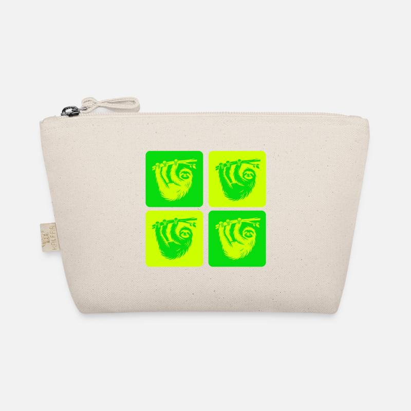 Relaxed sloth – take it easy Organic Pouch