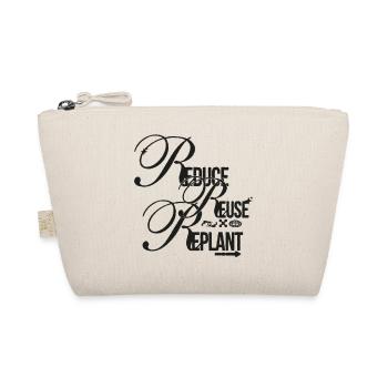 Sustainability Script – Reduce Reuse Replant - Organic Pouch - nature - Front