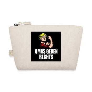 Omas gegen rechts - Bio-Täschchen - Natur - Vorne