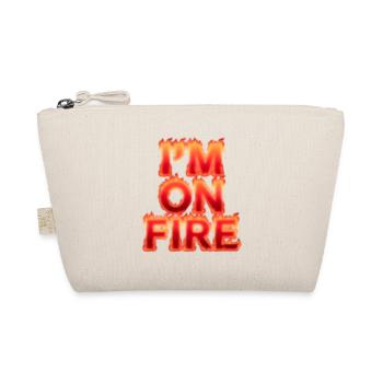 Im on fire - Organic Pouch - nature - Front