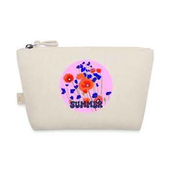 Sommer Mohn - Bio-Täschchen - Natur - Vorne