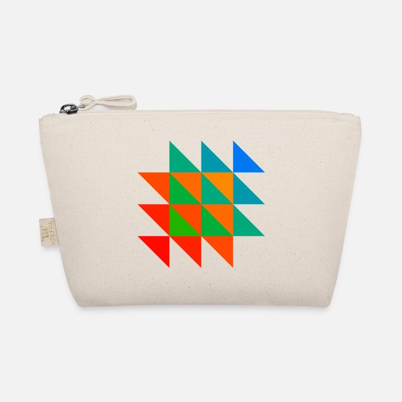 Mosaïque Triangle Coloré Trousse biologique