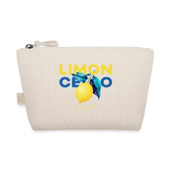 Limoncello Lemons Amalfi Italy Summer - Organic Pouch - nature - Front