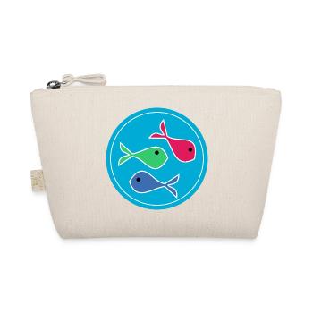 FISH. SARDINE. APRIL FOOL. ANNIVERSARY - Organic Pouch - nature - Front