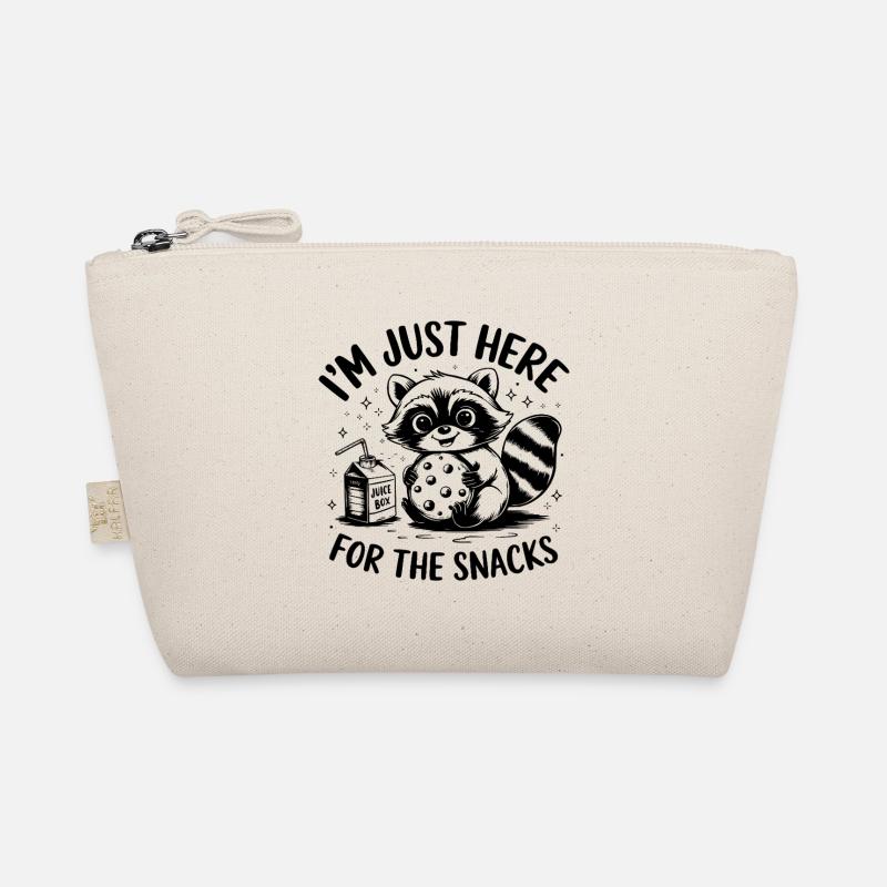 I m Just Here For the Snacks Organic Pouch