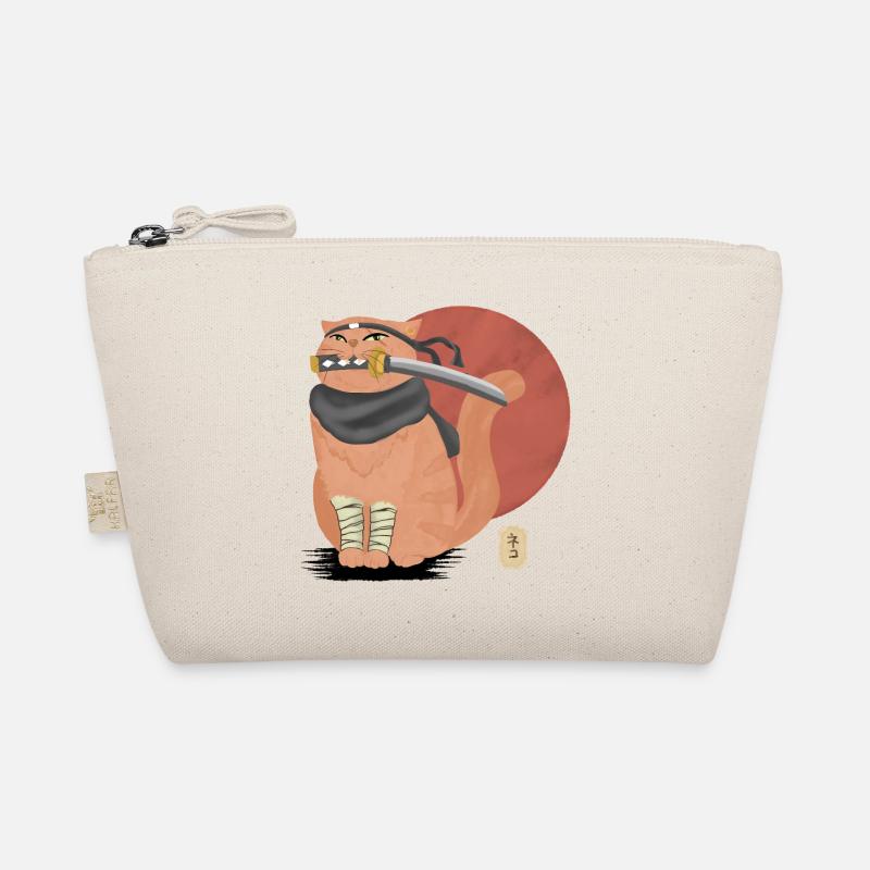Chat samouraï avec Katana Trousse biologique