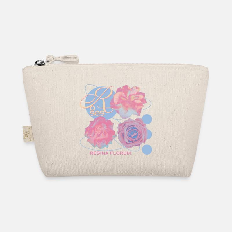 Regina Florum – Unusual rose design Organic Pouch