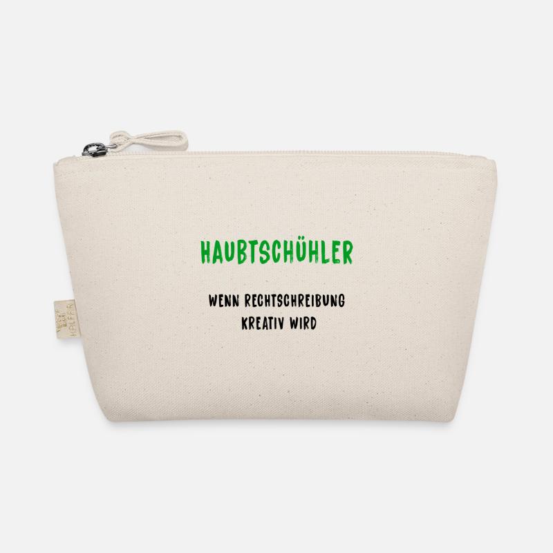 Haubtschühler – Kreative Rechtschreibung - Bio-Täschchen - Natur