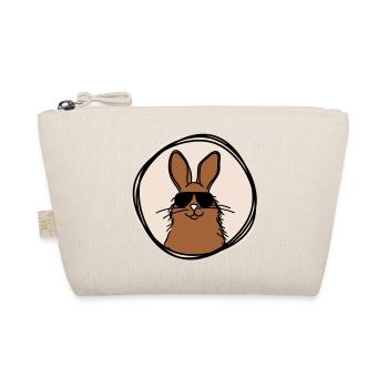 cool bunny - Organic Pouch - nature - Front