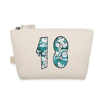 Eighteen - LEGAL AGE 18 - NUMBER 18 - Organic Pouch - nature - Front