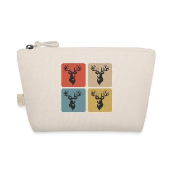 Majestic Stag – Symbol of the Wild - Organic Pouch - nature - Front