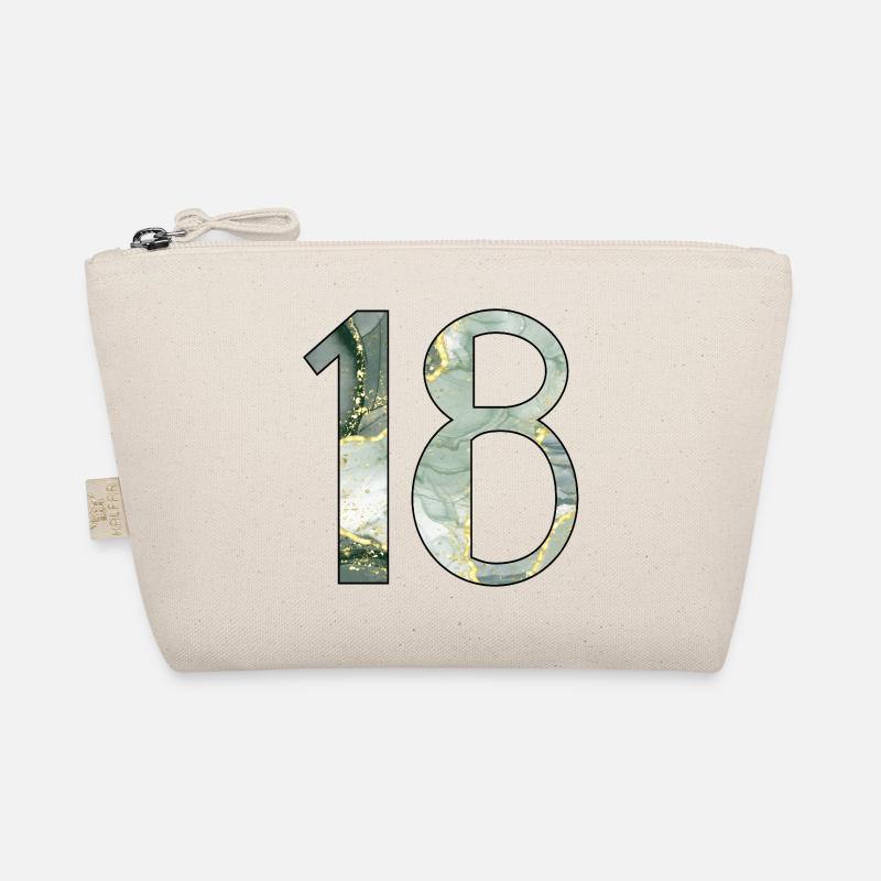 18th birthday Eighteen Organic Pouch