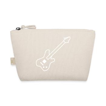 E-Gitarre Gitrarre Musik Rock - Bio-Täschchen - Natur - Vorne