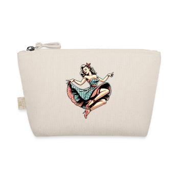 Rockabilly Style Femme Jupon Cadeau Rétro - Trousse biologique - nature - Devant