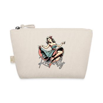 Rockabilly Style Femme Jupon Cadeau Rétro - Trousse biologique - nature - Devant