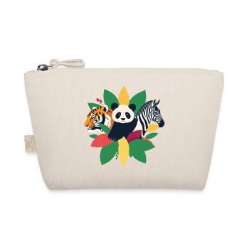 Tigre Panda Zèbre - Trousse biologique - nature - Devant