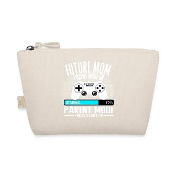 Future Mom – Parent Mode On - Bio-Täschchen - Natur - Vorne