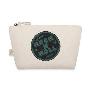 Design d’insigne rétro rock and roll - Trousse biologique - nature - Devant