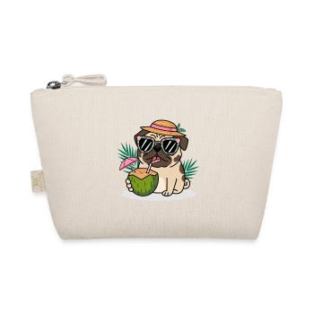Mops - Bio-Täschchen - Natur - Vorne
