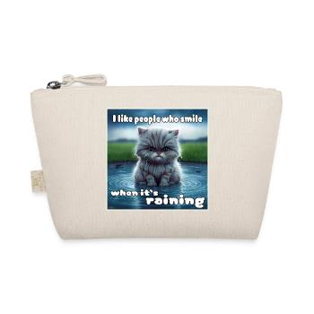 Chat sous la pluie - Trousse biologique - nature - Devant