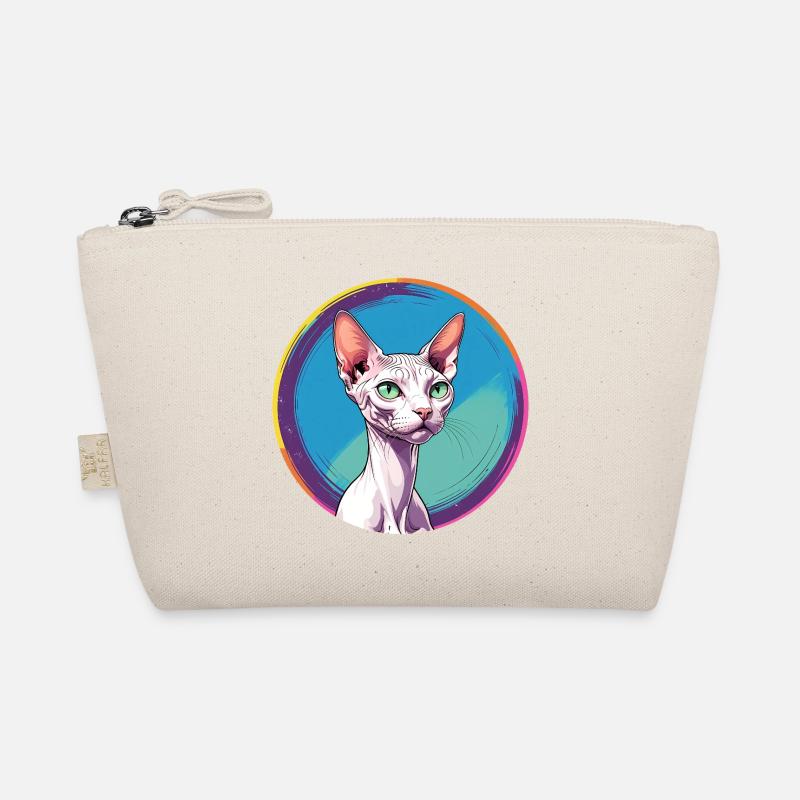 Sphynx Cat Bio-Täschchen