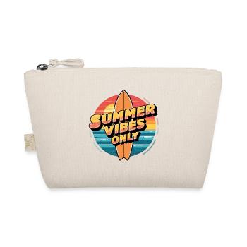 Nur Sommer-Vibes - Bio-Täschchen - Natur - Vorne