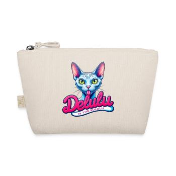 Delulu is the Solulu - Bio-Täschchen - Natur - Vorne