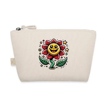 Embrace the Wild Beauty Flower - Organic Pouch - nature - Front