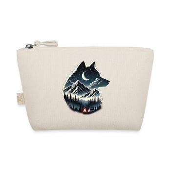 wolf - Organic Pouch - nature - Front