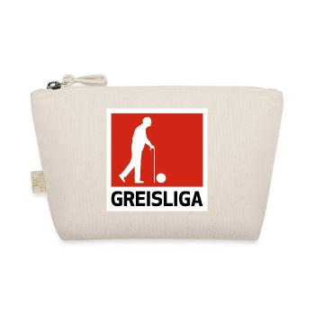 Greisliga - AH Alte Herren Fußball Liga - Bio-Täschchen - Natur - Vorne