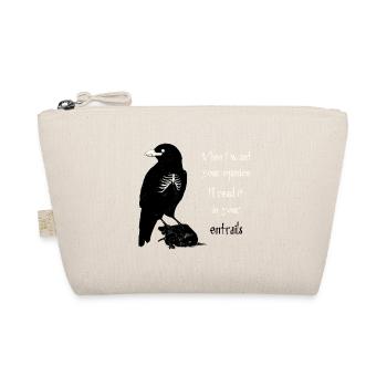 When I want your opinion - Organic Pouch - nature - Front
