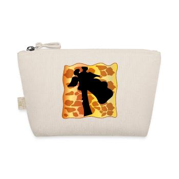 GIRAFFE RAFF PATTERN - Organic Pouch - nature - Front