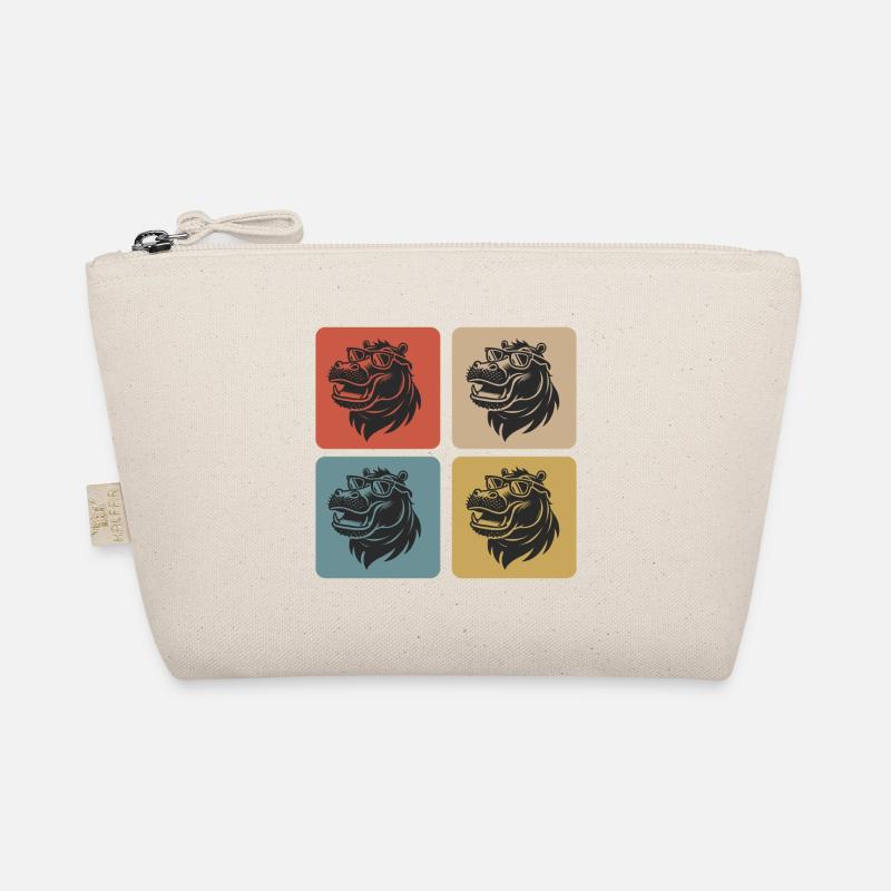 Hippo Vintage Design Bio-Täschchen