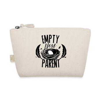 empty nest parent - kinder aus dem Haus - Organic Pouch - nature - Front