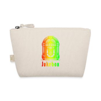 Retro Jukebox – Rainbow Vibes - Bio-Täschchen - Natur - Vorne