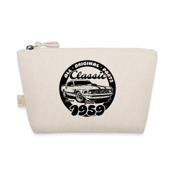 66th Birthday - Classic Musclecar 06/1959 - Organic Pouch - nature - Front